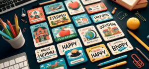 Flashcards para aprender inglés